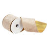Photograph of 4"x10yd Gold Shimmer Texture Ribbon