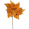 Photograph of 22" Copper Poinsettia, 12" Flower, 6/Bag