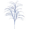 Photograph of 34" Blue Glitter Grass Spray 6/Bag