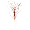 Photograph of 37" Copper Wavy Twig Glitr Spray 6/Bg