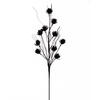 Photograph of 30" Black Mini Flower Glitr Spray 6/Bg