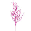 Photograph of 40" Hot Pink Berry Wavy Glitr Spray 4/Bg