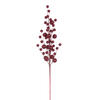 Photograph of 27" Burgundy Multi Ball Glitr Spray 4/Bg