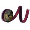Photograph of 1"x10yd Burgundy Velvet Dupion Ribbon
