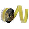 Photograph of 1"x10yd Lime Velvet Dupion Ribbon