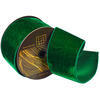 Photograph of 4"x10yd Green Velvet Dupion Ribbon