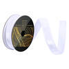 Photograph of 1"x10yd White Velvet Luster Ribbon