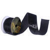 Photograph of 2.5"x10yd Black Velvet Luster Ribbon