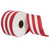 Photograph of 4"x10yd Red Horizontal Red Stripe