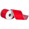 Photograph of 4"x5Y Red Velvet Striped Taffeta Piping