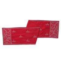 Red Holiday Table Runner