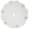 Photograph of 60" Silver Flakes Collection Tree Skirt