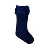 Photograph of 8" x 19" Plush Midnight Blue Velvet Stoc