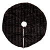 Photograph of 60" Cocoa Mink Faux Fur Tree Skirt