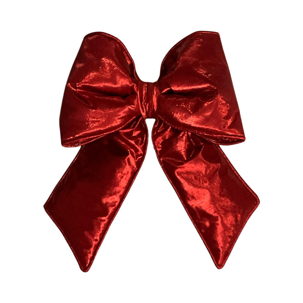 QTX24017 - Red Metallic Bow | Vickerman