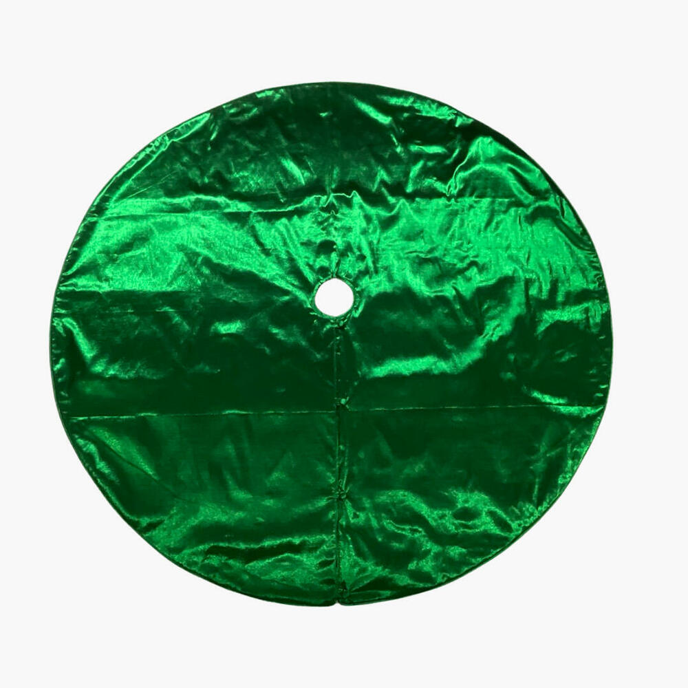 QTX24021 - Green Metallic Tree Skirt | Vickerman