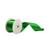 Photograph of 2.5"x10yd Green Satin Ribbon