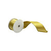 Photograph of 2.5"x10yd Honey Gold Satin Ribbon