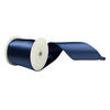Photograph of 4"x10yd Midnight Blue Satin Ribbon