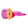 Photograph of 2.5"X10Y Pink Rectangle Sequin Ribbon