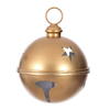 Photograph of 10" Gold Iron Bell Ornament