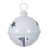 Photograph of 10" White Iron Bell Ornament