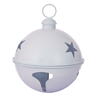 Photograph of 18" White Iron Bell Ornament