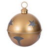 Photograph of 24" Gold Iron Bell Ornament