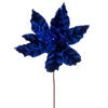 Photograph of 24" Blue Velvet Poinsettia 3/Bag
