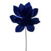 Photograph of 22" Blue Velvet Sheen Glit Poinsettia 4B