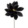 Photograph of 22" Black Velvet Sheen Poinsettia 4/Bag