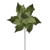 Photograph of 20" Lime Velvet Razor 12" Flower 4/Bag