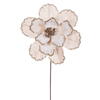 Photograph of 20" Champagne Magnolia 10" Flower 3/Bag