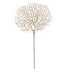 Photograph of 21" Gold Glitter Coral Spray 4/Bag