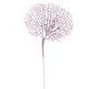 Photograph of 21" Pink Glitter Coral Spray 4/Bag
