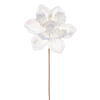 Photograph of 17" Ivory Pearl Magnolia 8" Flower 2/Bag