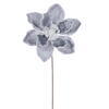 Photograph of 17" Silver Pearl Magnolia8" Flower 2/Bag