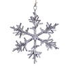 Photograph of 6.5" Silver Twig Snowflake Orn 6/Bag