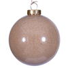 Photograph of 6" Beige Ball Ornament 2/Bag