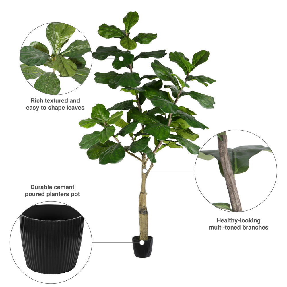 TB180272 - Fiddle Leaf Everyday Tree | Vickerman