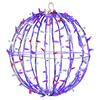 Photograph of 180Lt x 20" Red-Wht-Blue Twinkle Sphere