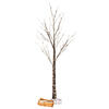 Photograph of 4' Brown Frosted Twig Tree LED 48WW