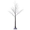 Photograph of 6' Brown Frosted Twig Tree LED 96WW