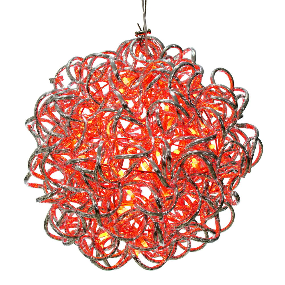 X24S18RGBPW - X24S18 LED Spiral Ball | Vickerman