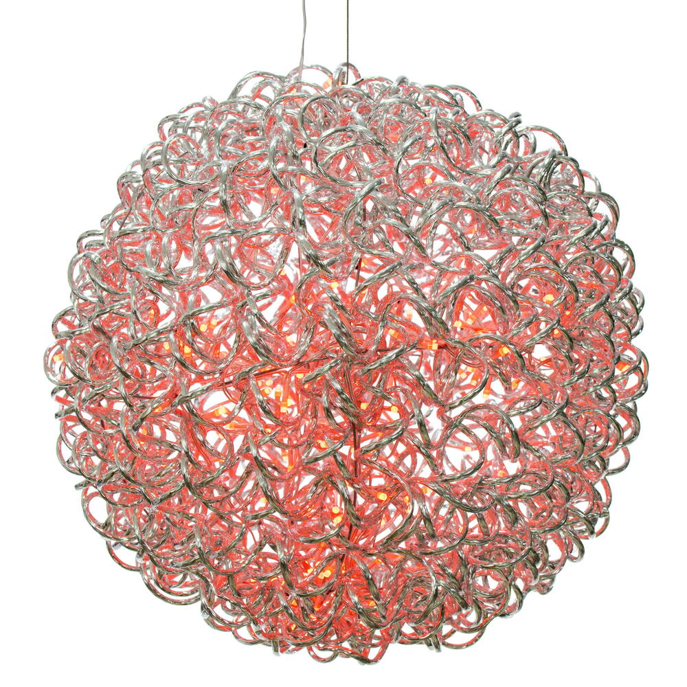 X24S18RGBPW - X24S18 LED Spiral Ball | Vickerman