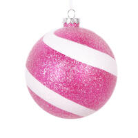 Glitter Sugar Swirl Ornament