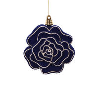 Velvet Flower Ornament