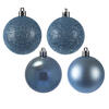 Photograph of 1" Periwinkle 4-Finish Orn Asst 2Box/18