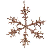 Twig Snowflake Ornament