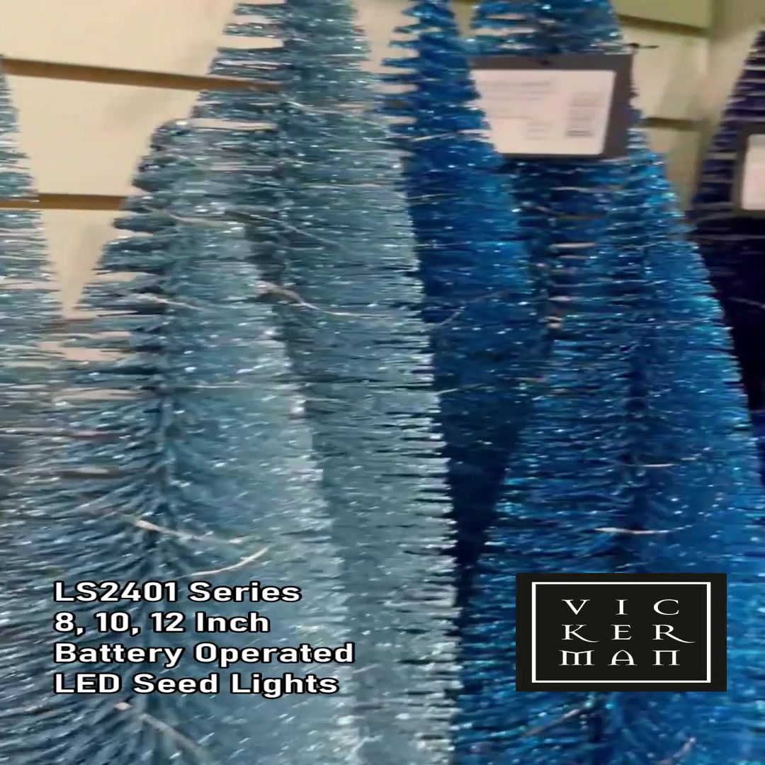 LS240102WWBO - Bottle Brush Trees Tabletop Tree